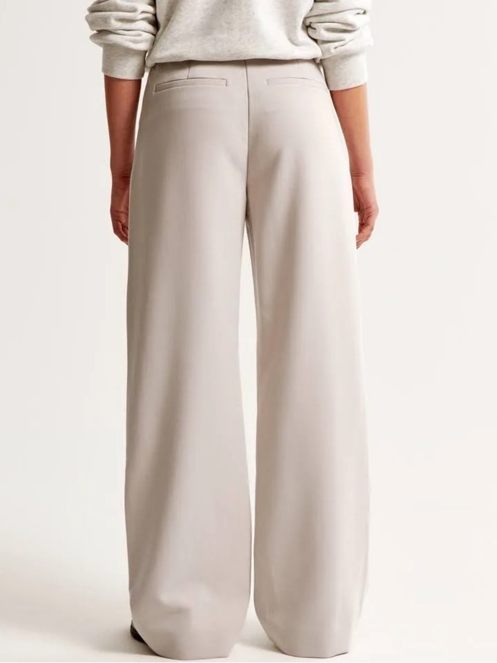 Abercrombie & Fitch Sloane Tailored Pants Beige Size 31 Long - Picture 10 of 10